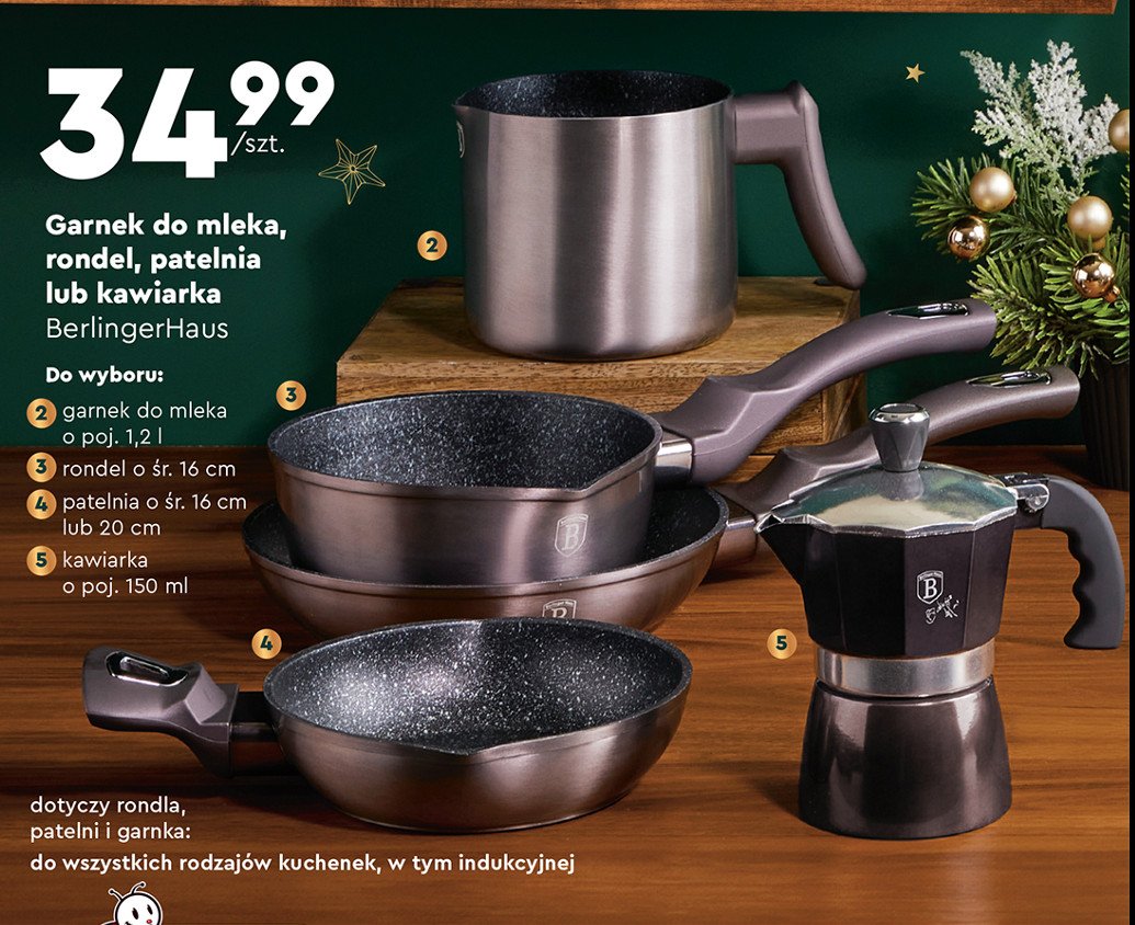 Kawiarka 150 ml Berlinger haus promocja