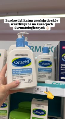 Emulsja Cetaphil EM micelarna do mycia promocja w Hebe
