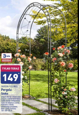 Pergola 145 x 260 x 38 cm Garden feelings promocja