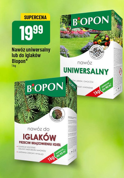 Nawóz uniwersalny Biopon promocja