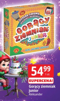 Gra Gorący ziemniak junior Aleksander promocja w Leclerc