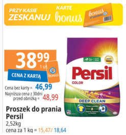 Persil proszek do prania deep clean color promocja