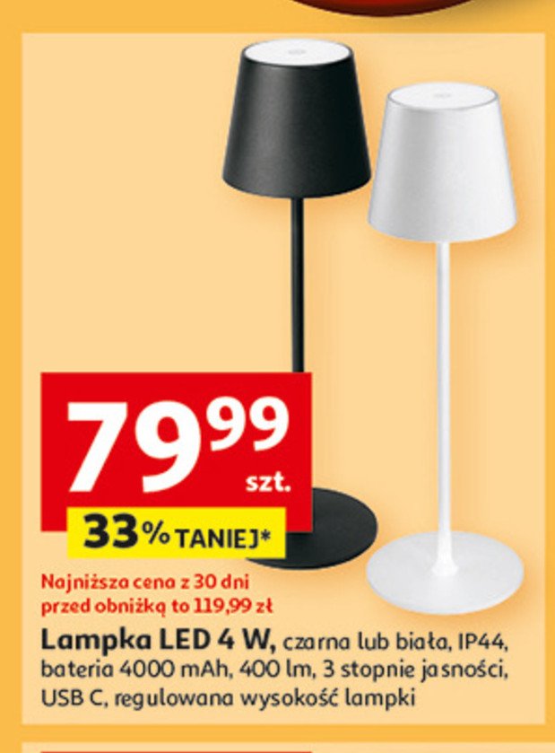 Lampka led 4 w promocja