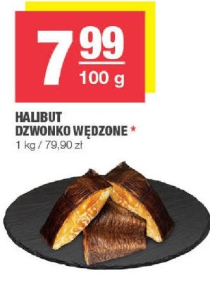Halibut dzwonowy wędzone promocja w SPAR