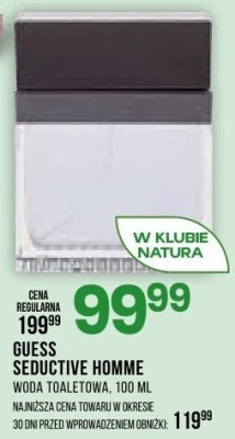 Woda toaletowa Guess Seductive Homme, 100 ml promocja w Drogerie Natura
