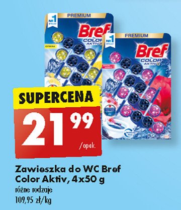Zawieszka do wc 艣wie偶e kwiaty Bref color aktiv promocja