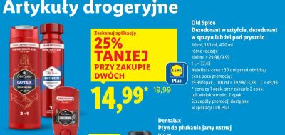 Dezodorant w sztyfcie promocja w Lidl