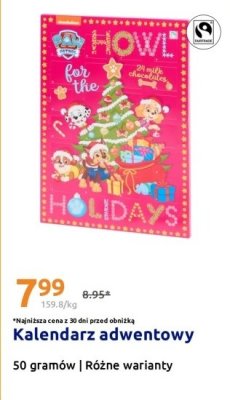Kalendarz adwentowy różne warianty promocja w Action