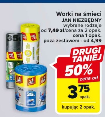 Worki na śmieci 35 l Jan niezbędny promocja