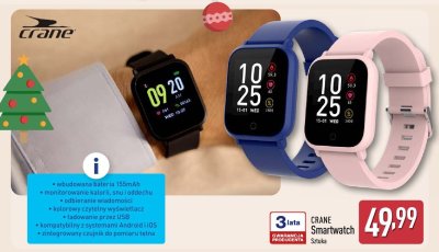 Smartwatch CRANE promocja w Aldi
