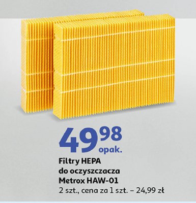 Filtr hepa haw-01 Metrox promocja