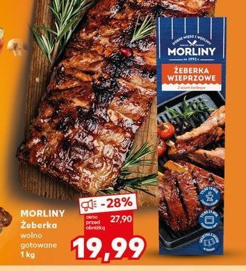 呕eberka wieprzowe z sosem barbeque Morliny promocja