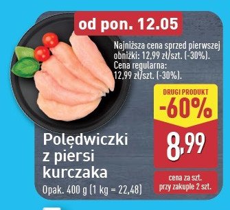 Pol臋dwiczki z piersi kurczaka promocja
