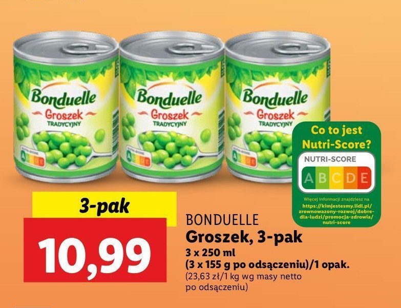 Groszek Bonduelle promocja