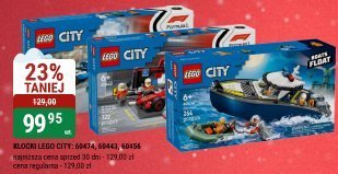Klocki LEGO CITY 60362, 60368, 60430 promocja w bi1