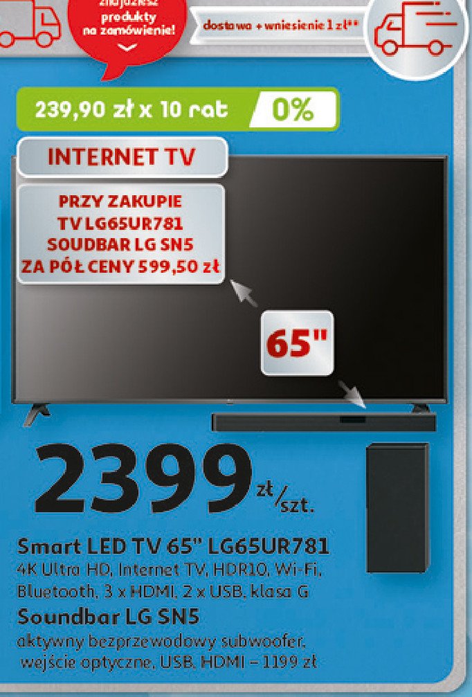 Soundbar sn5 promocja
