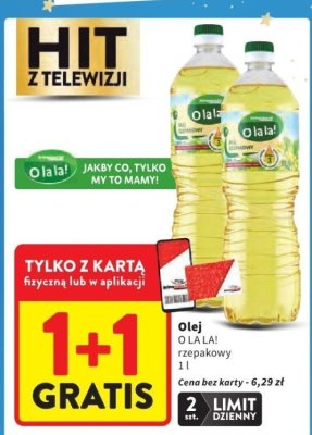 Olej promocja w Intermarche