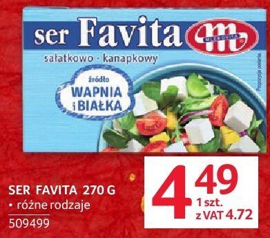 Ser promocja w Selgros