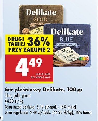 ser pleśniowy gold Delikate promocja