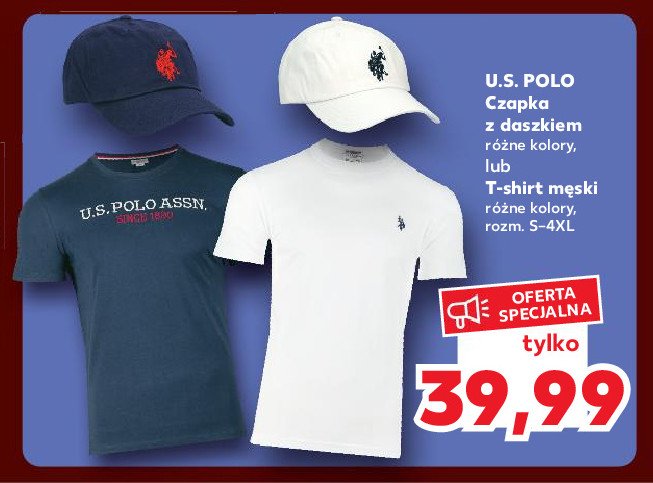 Czapka m臋ska z daszkiem U.s. polo promocja