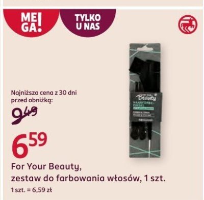 Zestaw do farbowania włosów  promocja w Rossmann
