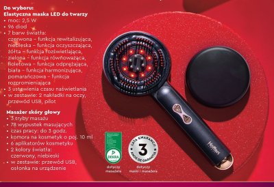 Masażer skóry głowy Hoffen promocja w Biedronka