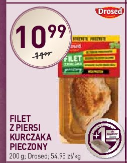 Filet z piersi kurczaka pieczony Drosed promocja