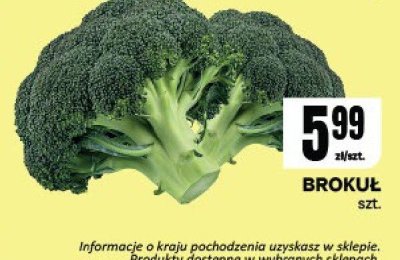 Brokuł promocja w Chorten