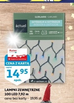 Lampki choinkowe 100 led Actuel promocja