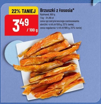 Brzuszki z łososia promocja w POLOmarket