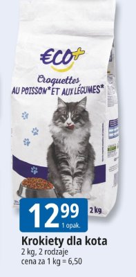 Krokiety dla kota Eco+ promocja w Leclerc