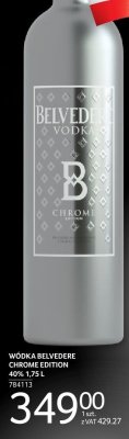 Wódka WÓDKA BELVEDERE CHROME EDITION 40% 1,75 L promocja w Selgros