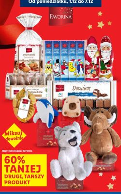 Słodycze wszystkie rodzaje promocja w Lidl