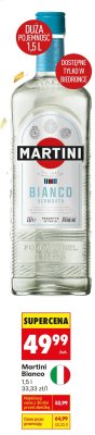 Wermut Martini Bianco promocja w Biedronka