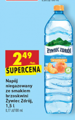 Woda brzoskwiniowa 呕ywiec zdr贸j promocja