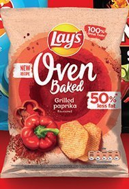 Chipsy Lay's Oven Baked Paprika promocja w Biedronka