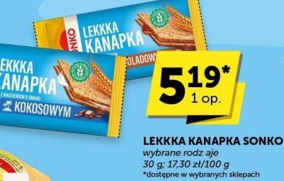 Kanapka Lekka Kanapka Sonko promocja w ABC