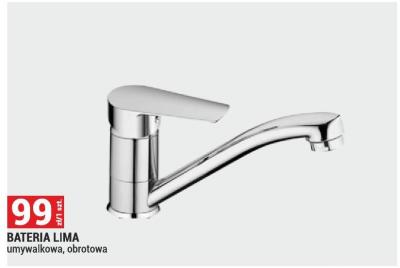 Bateria LIMA umywalkowa, obrotowa promocja w Merkury Market