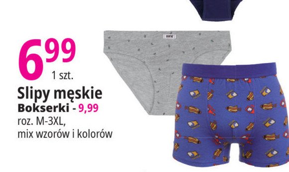 Bokserki m臋skie m-3 xl promocja