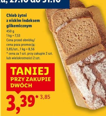 Chleb promocja w Lidl