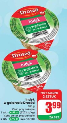 Indyk w galarecie Cedrob promocja w Dino