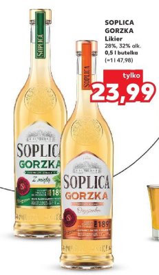 Likier SOPLICA GORZKA różne rodzaje promocja w Kaufland