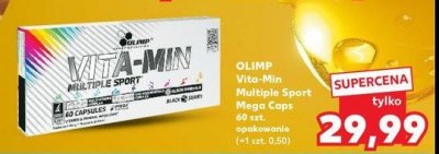 Kapsułki z witaminami 40+ Olimp sport nutrition promocja