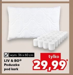 Poduszka pod kark 36 x 60 cm Liv & bo promocja