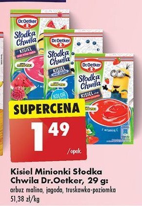 Kisiel arbuz-malina Dr. oetker słodka chwila promocja