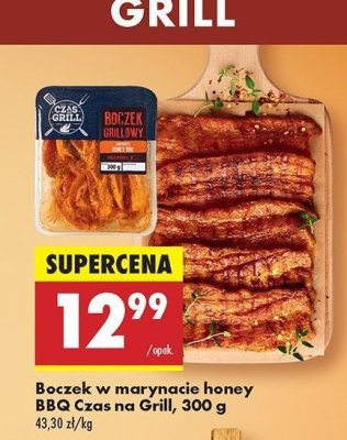 Boczek grillowy w marynacie honey bbq Czas na grill promocja