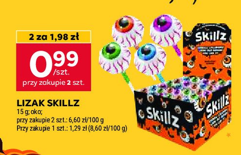 Lizak oko Skillz promocja