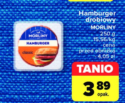 Hamburger classic Morliny promocja