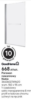 Parawan nawannowy Nubia promocja w Castorama
