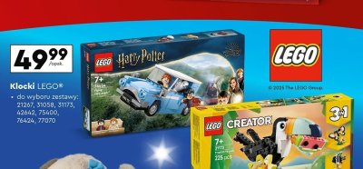 Klocki LEGO 21267, 31058, 31173, 42642, 75400, 76424, 77070 promocja w Biedronka
